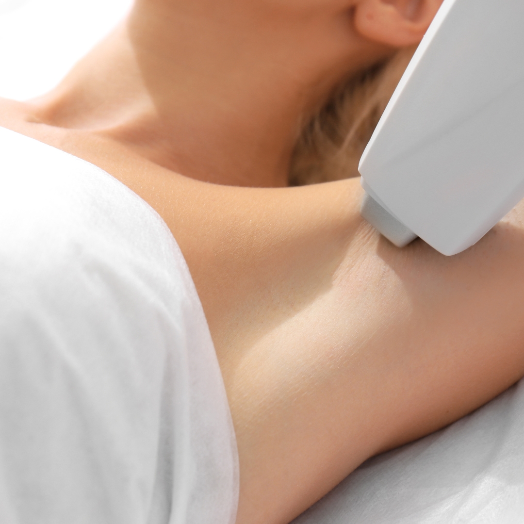 Oksels laseren Oksels laseren